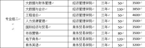 2022年湖南汽车工程职业学院高职单独招生专业及计划