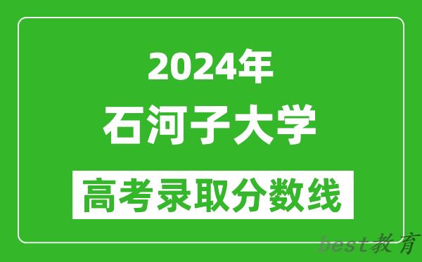 2024北京高考多少分可以上石河子大学（含分数线、位次）