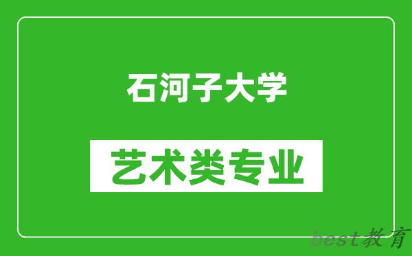 石河子大学艺术类专业一览表